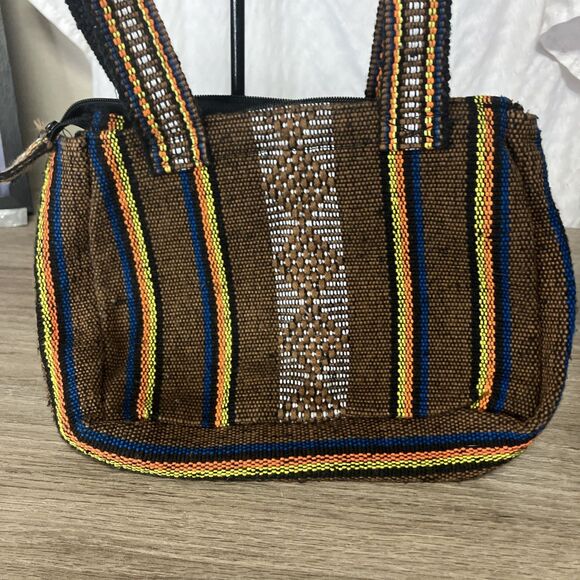 Pinzon Mexican Handbag Handmade Woven Shoulder Bag - Picture 4 of 6